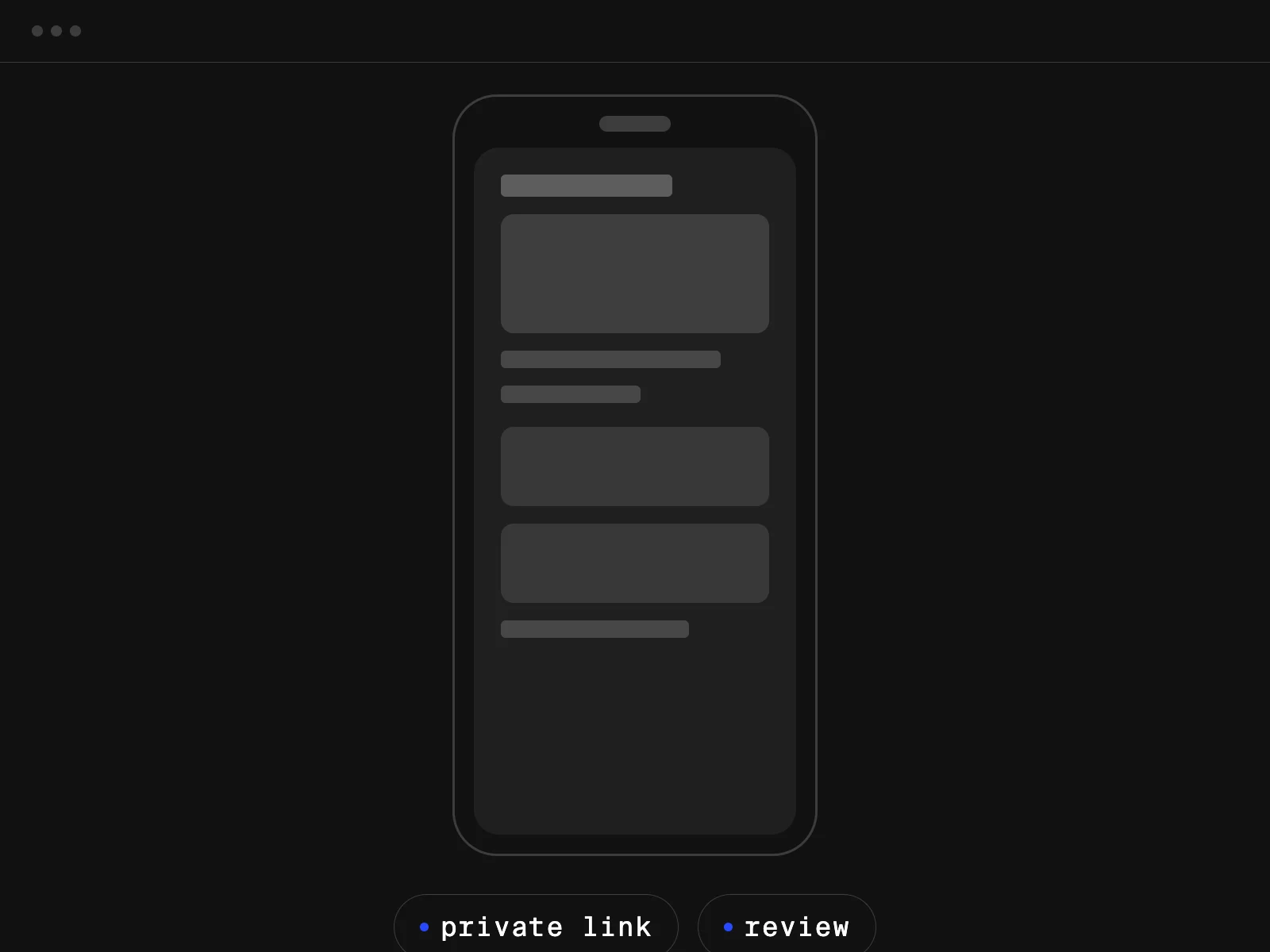 The real product taking shape, reviewed before launch