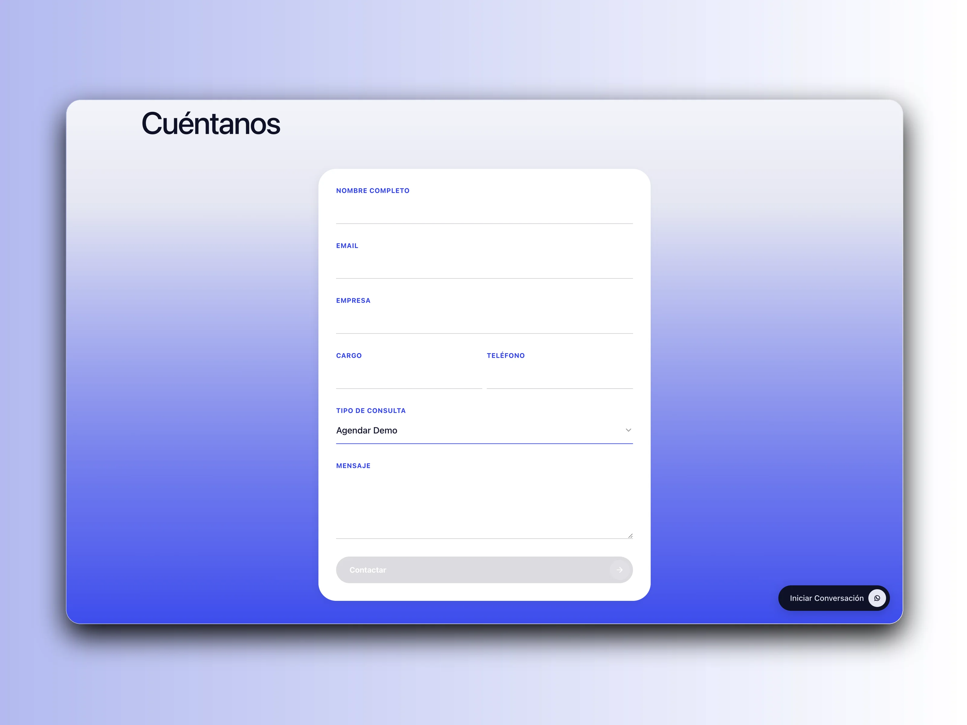Nova Nexus Capital contact form